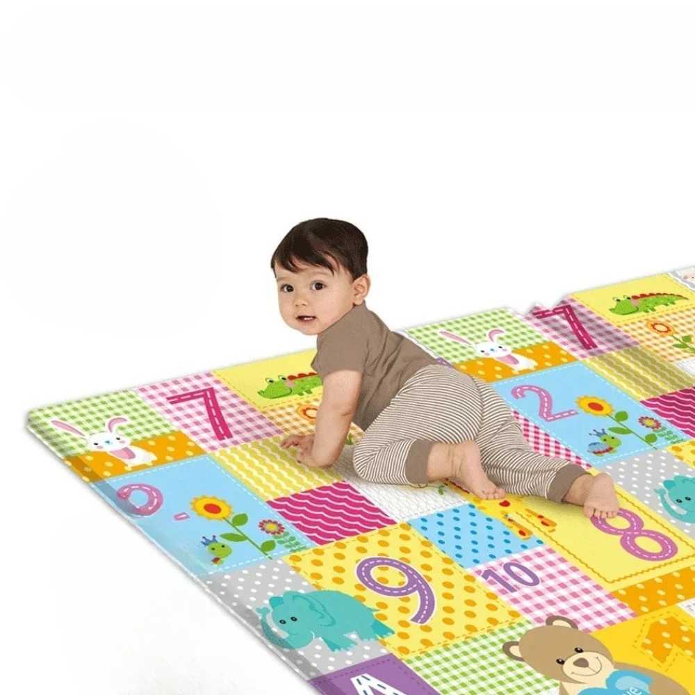 Baby Folding Home Crawling Mat Slip Play Mat Childrens Educational Activity Carpet Baby New Things To Protect The Floor C250926
