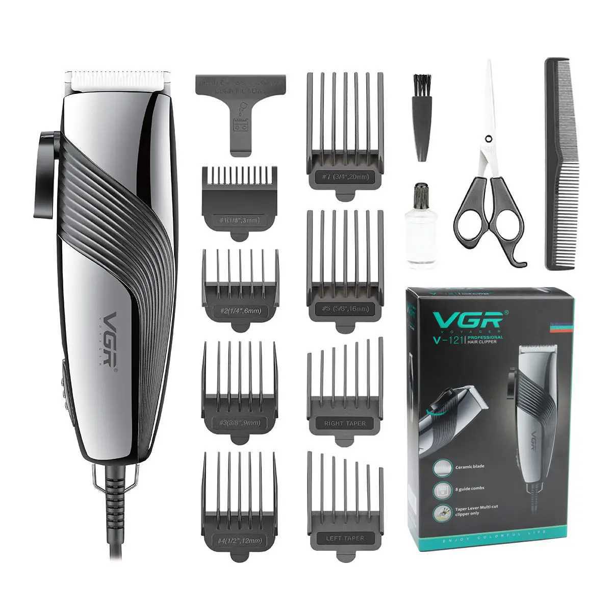 121 Hair Trimmer Adjustable Hair Cutting Machine Professional Hair Clipper Electric Haircut Machine Wired Trimmer for Men R250926
