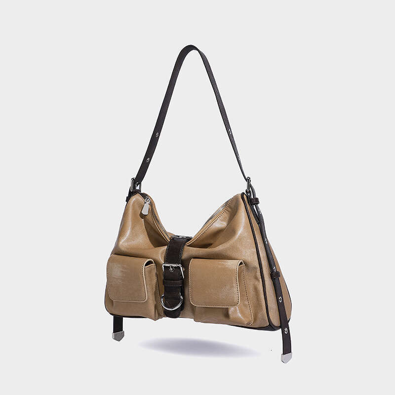 Pocket Armpit Women's Spring New Large Capacity Tote Shoulder Crossbody Bag Fashion Hundreds Niche Personality Simple Commuter