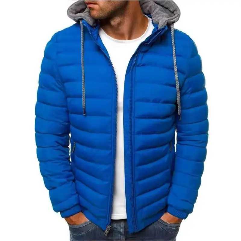 2025 Autumn And Winter Male Loose Overcoat Clothing Outdoor Casual Sportswear Fashion Streetwear Style Hooded Warm Zipper Jacket W250926