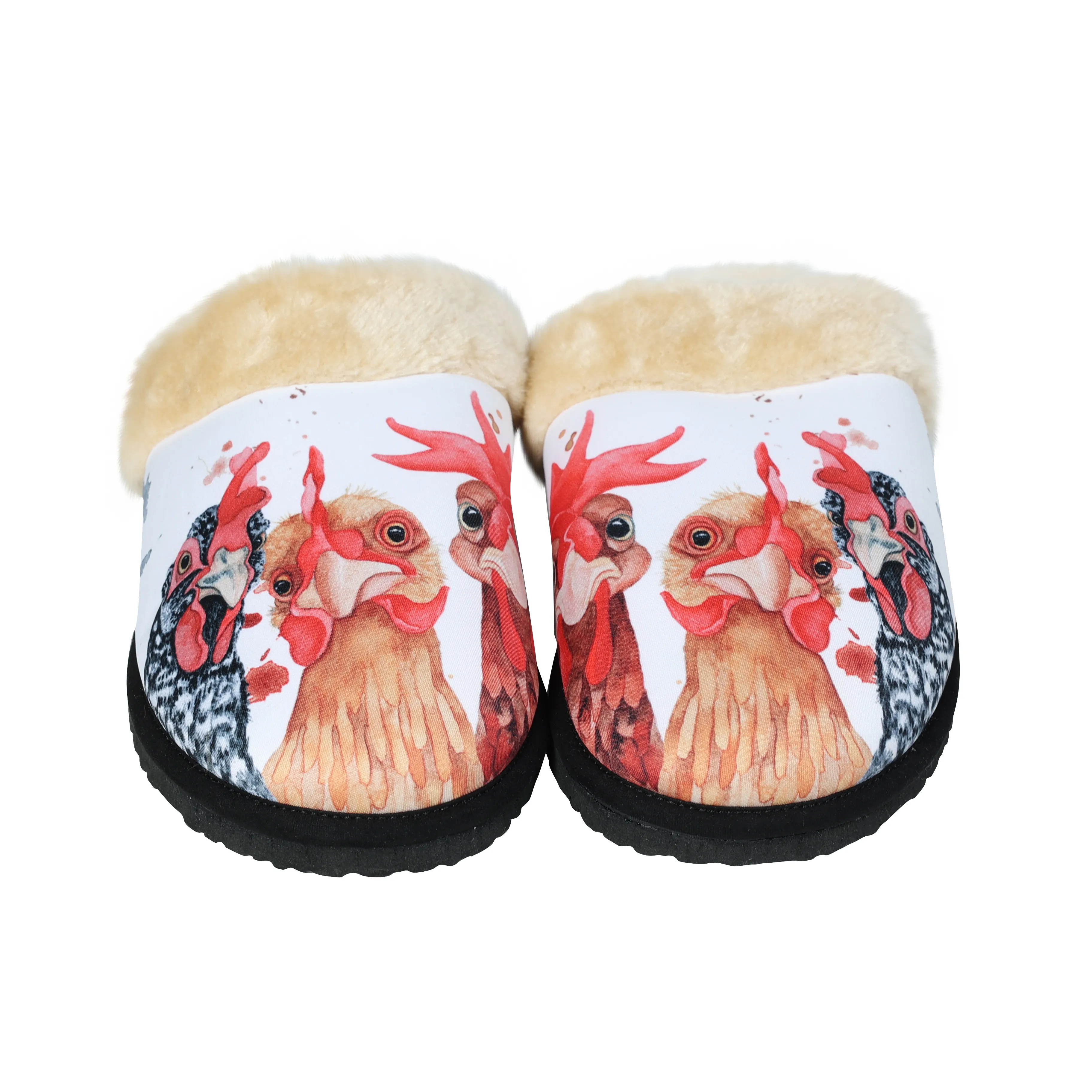 DHgatepod Women's Plush House Slippers - Non-Slip EVA Sole, Warm Fuzzy Comfort, Anti-Skid Indoor Footwear for Fall/Winter Home Use