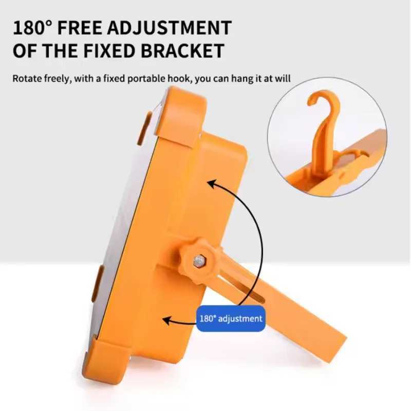 Outdoor solar light LED charging lighting stall night market lights power failure emergency portable wireless camping lights C250925