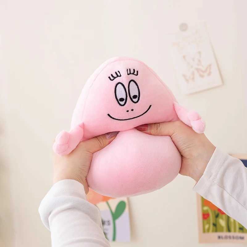 9pc Cartoon Barbapapa Plush Toys Soft Stuffed Dolls For Baby Kids Comfort Gift Toys Home Decor Girls Children Birthday Gifts Y250925