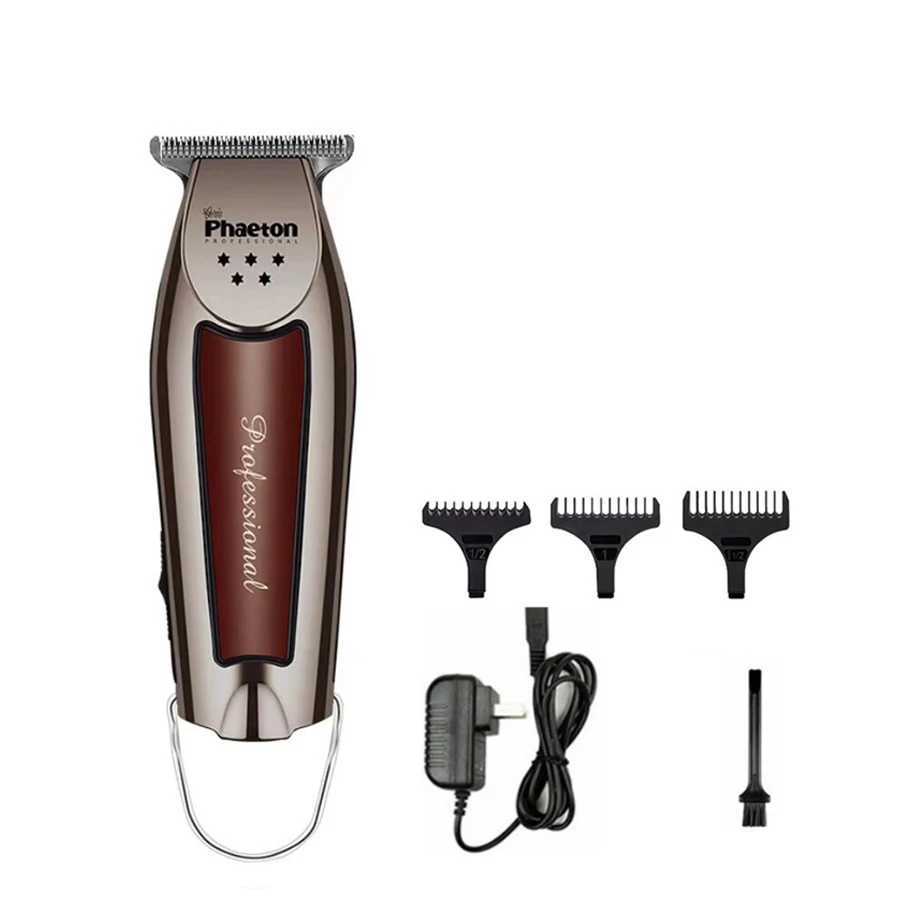 Pheaton Professional Precision Hair Clipper Electric Hair Trimmer close to 0mm Cutting Baldhead Shaving Machine Home Barber Tool R250926