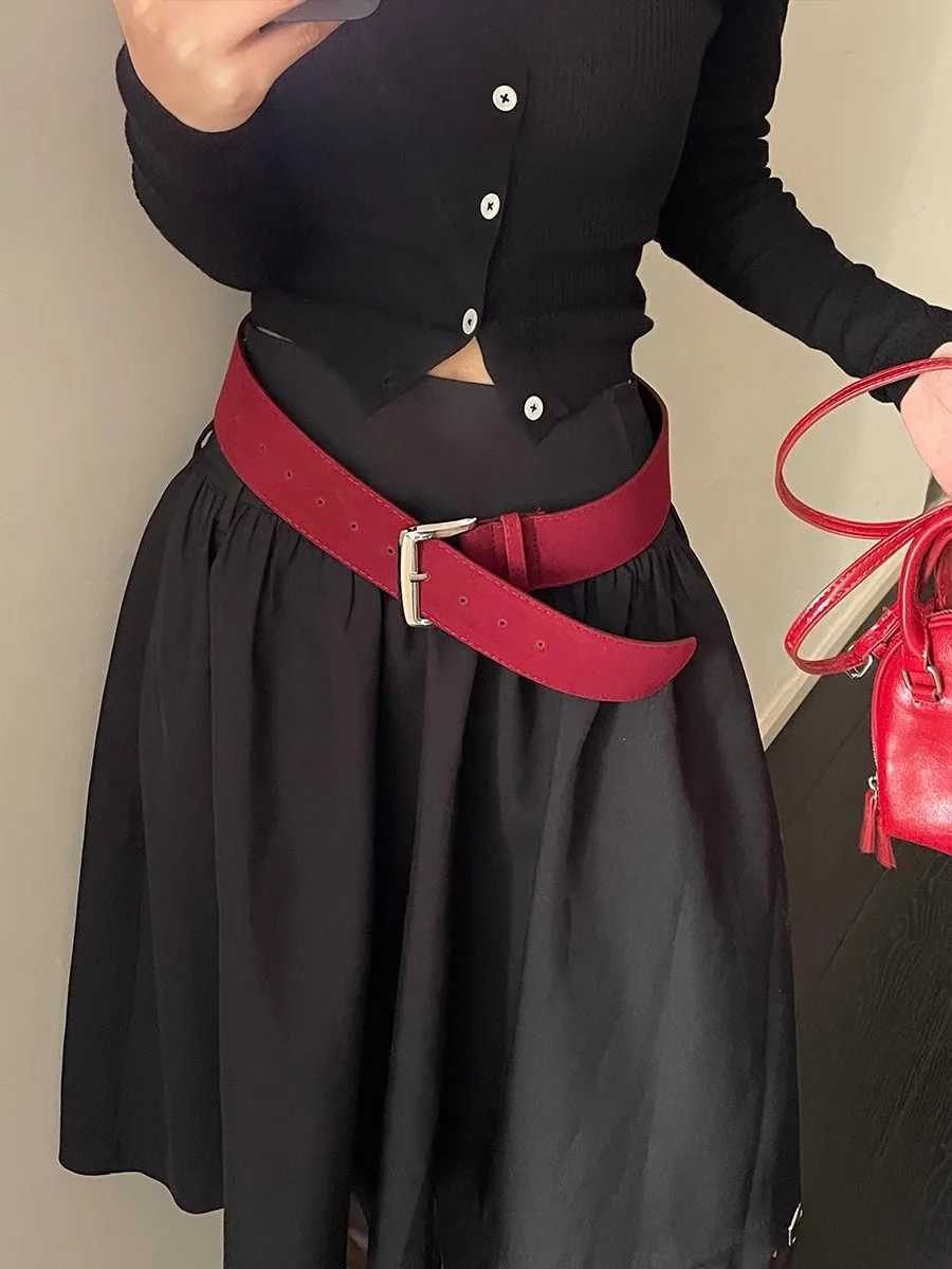 Fashionable Versatile Belt For Women Vintage Style With Skirt And Jeans Waist Cincher For Spring 2025 New Leather Belt L250926