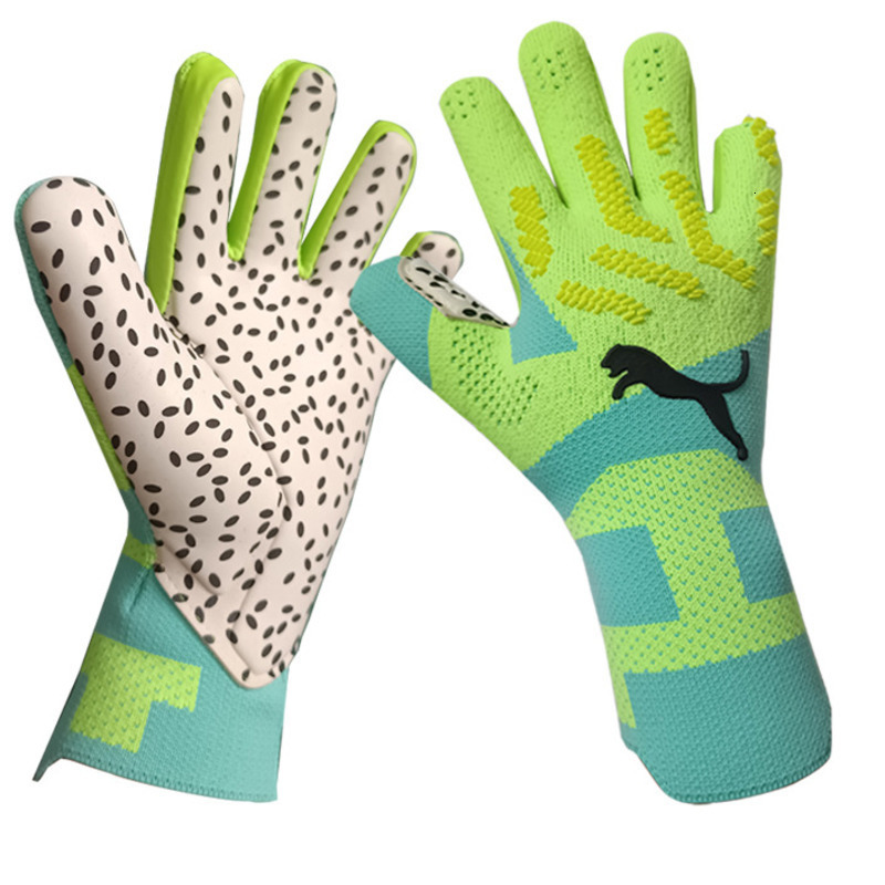 Football goalkeeper gloves for teenagers 43mm super grip high-performance goalkeeper gloves breathable football gloves 250328