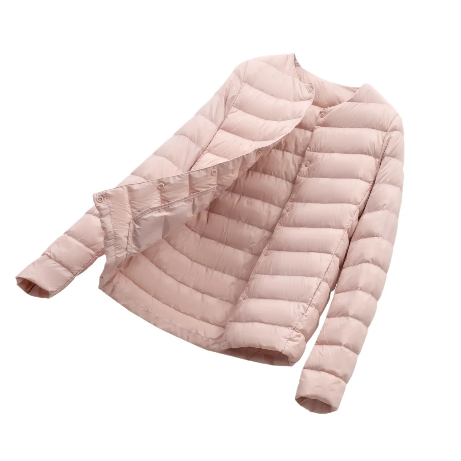 12 Colors Women Long Sleeves 90 White Duck Down Female Slim Warm Inner Ultra Lightweight Packable Ski Jacket Down Liner Jackets 250917