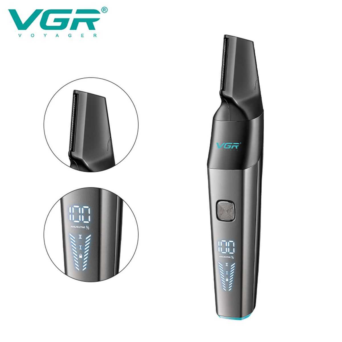 VGR2 allinone hair cleaning set convenient facial hair scraper deep hair remover nose hair remover mens hair care and 603 R250926