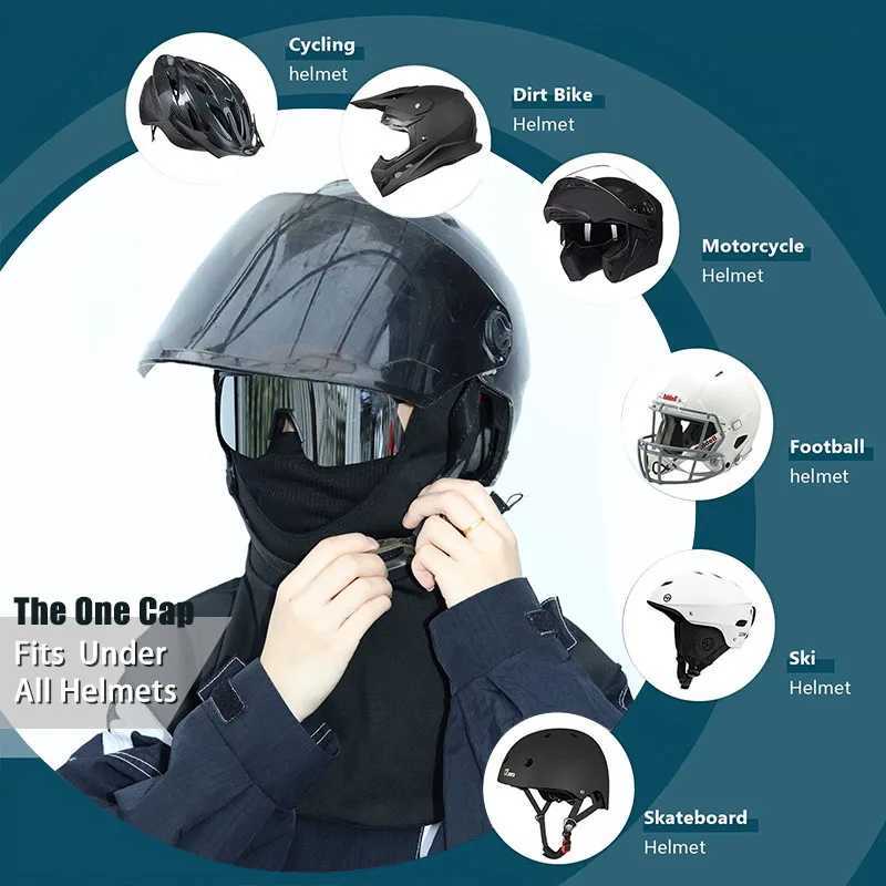 Ski Mask for Men Women Winter Balaclava Face Mask Fleece Lined Thicker Ski Mask Windproof Neck Gaiter for Cycling Skiing Z250926