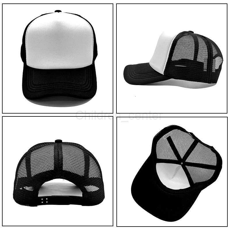 Disney Mickey Minnie Children Baseball Cap Adjustable Trucker Flat Visor Cap Snapback Mesh Boy Girl Casual Sun Summer Cartoon Hat H250926