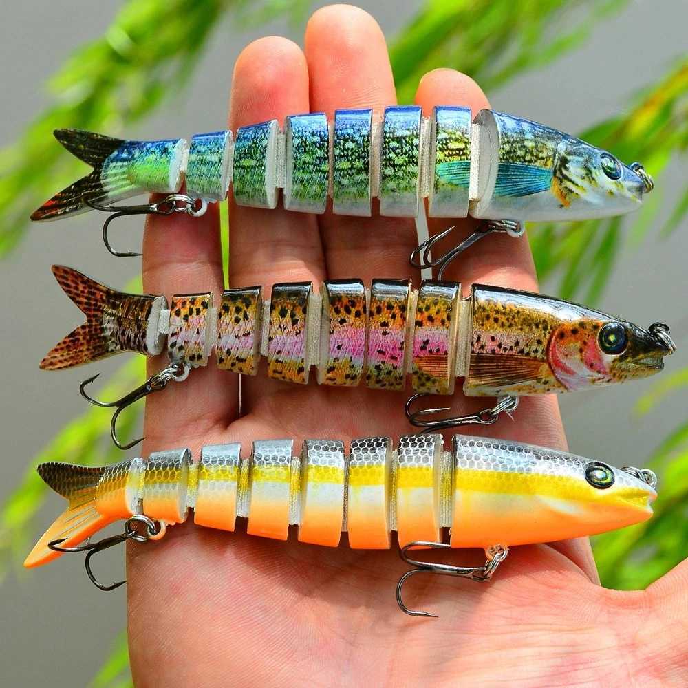 135cm19g Sinking Swimbait Crankbaits Fishing Lure Set of Wobbrs for Pike Artificial Baits Kit Fishing Tack W250926