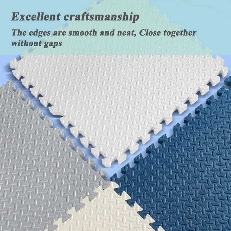 25cm Thick Mats for Kids Childrens Foam Floor Childrens Stitching Crawling Climbing Home Bedroom Living Room Tatami Play Mats C250926