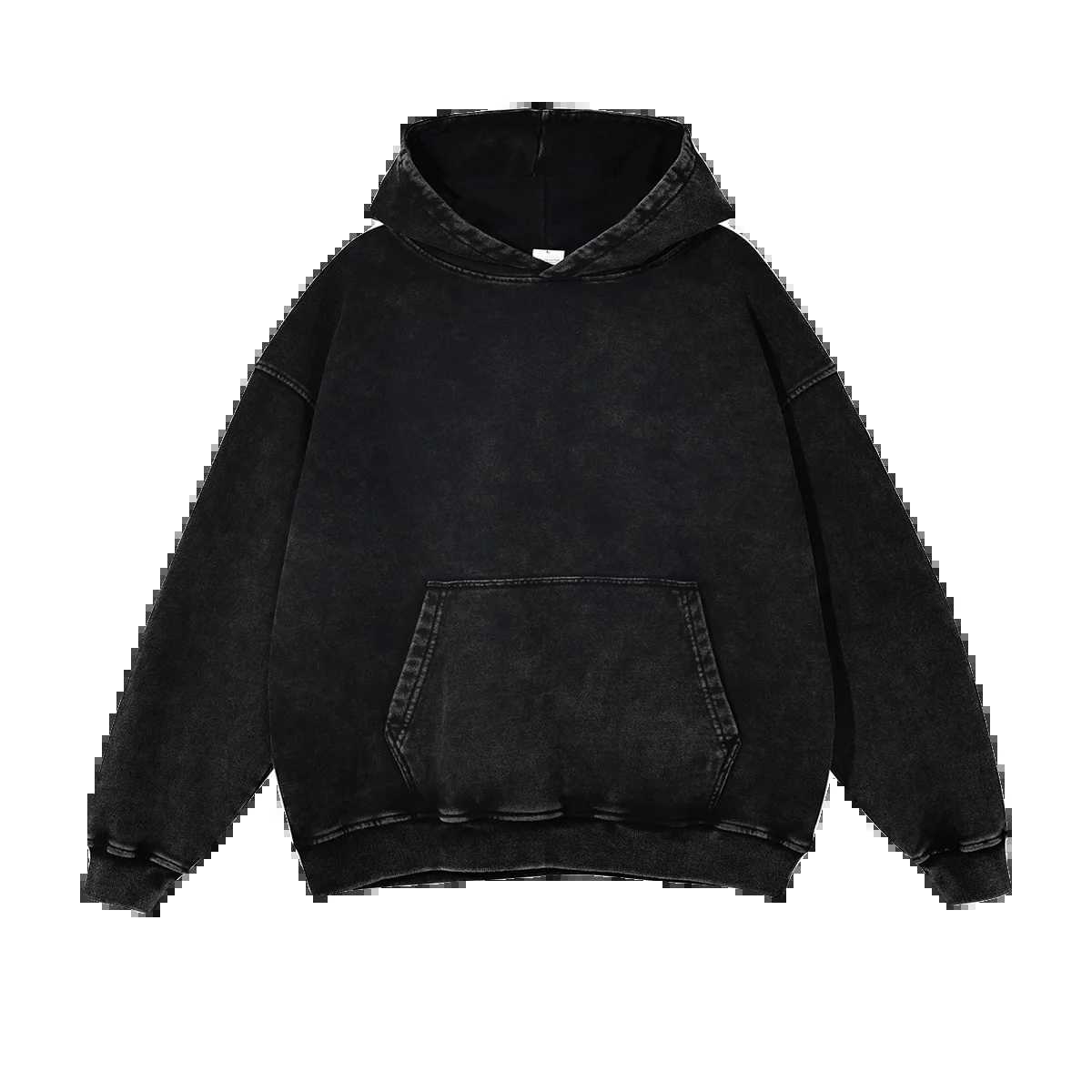 Heavyweight High Street Washed 520G Hooded Sweatshirt Vintage Dark Loose Oversized Unisex Hoodie1 D250926