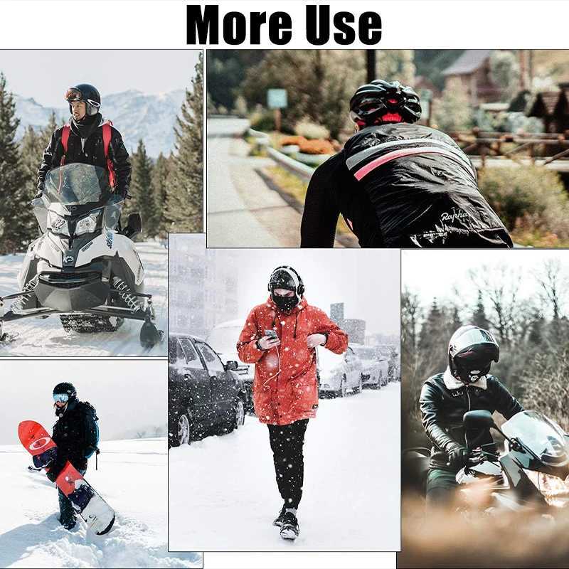 Ski Mask for Men Women Winter Balaclava Face Mask Fleece Lined Thicker Ski Mask Windproof Neck Gaiter for Cycling Skiing Z250926
