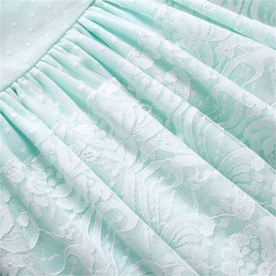 New Girls Flower Girl Dress Light Green Fairy EID Dress For Girl Flare Sleeve Ceremony CHIldren Clothing Online Z250926