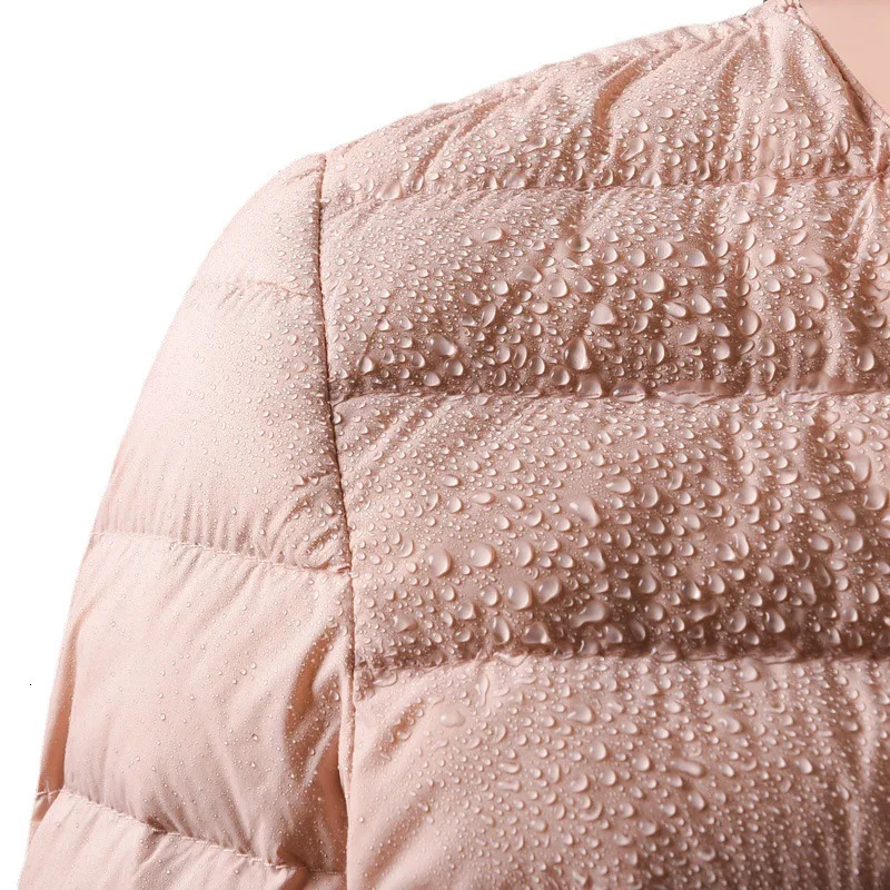 12 Colors Women Long Sleeves 90 White Duck Down Female Slim Warm Inner Ultra Lightweight Packable Ski Jacket Down Liner Jackets 250917