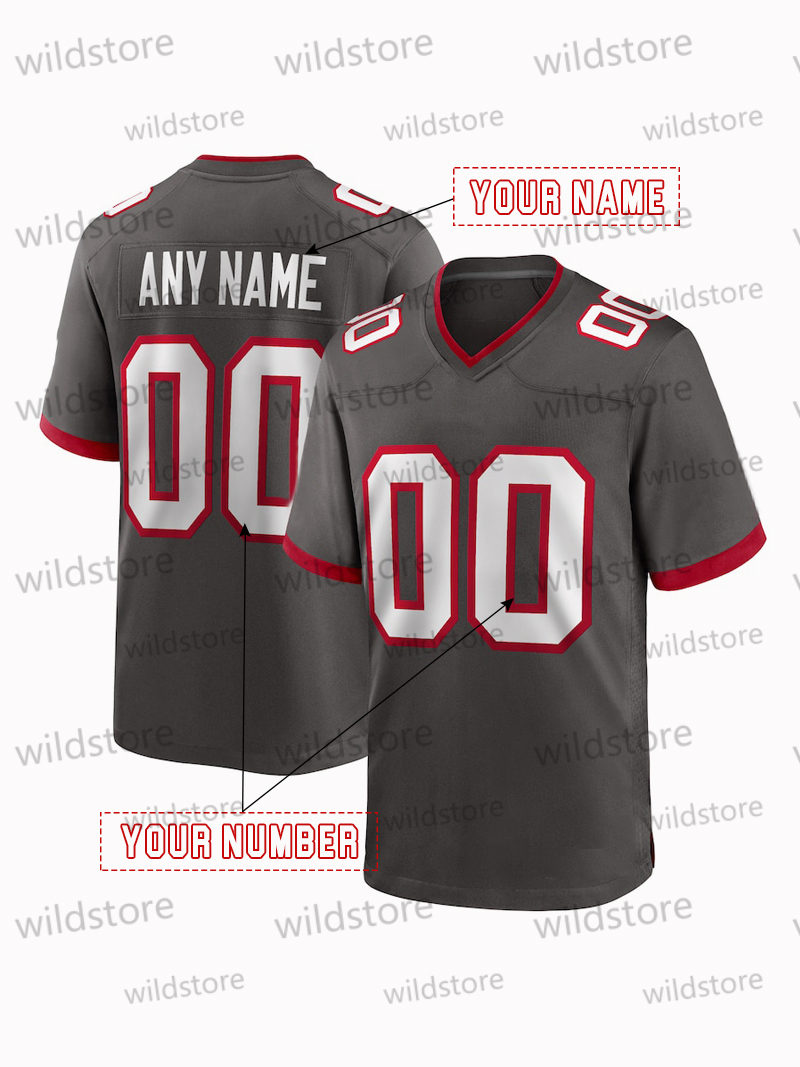6 Mayfield Football Jersey Winfield Jr. Evans Godwin Jr. Bridgewater Egbuka Durham Custom Jerseys