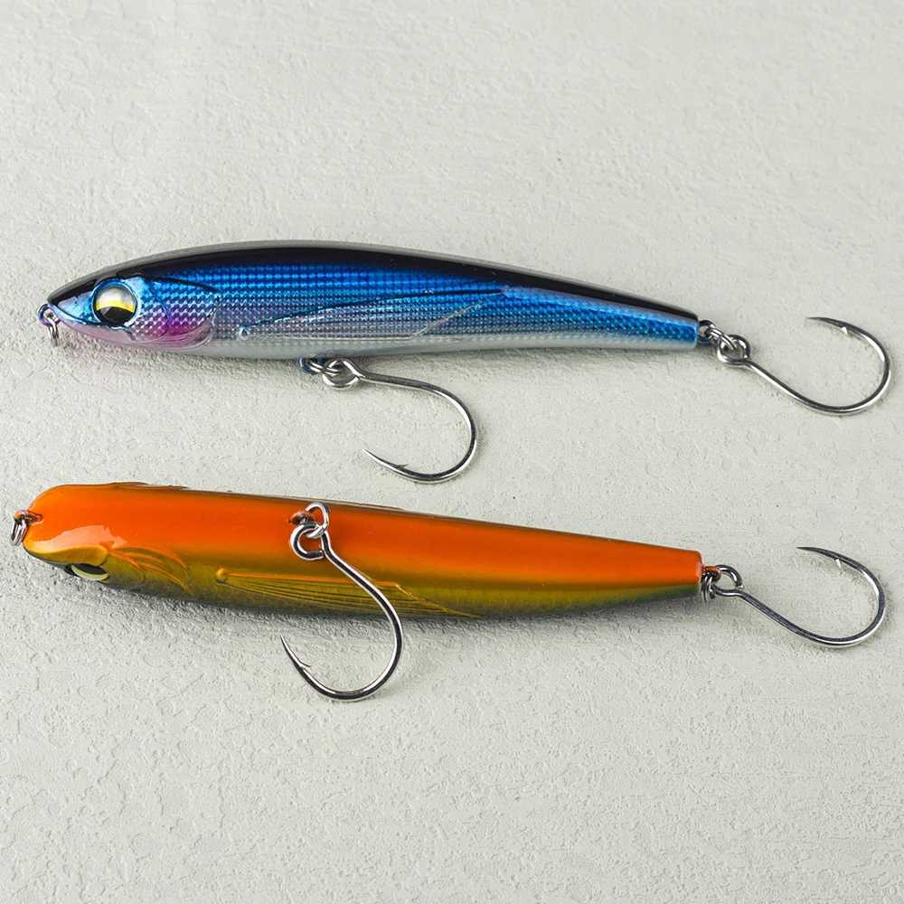 CCLTBA Quality Pencil Hard Baits 12cm 50g Sinking Artificial Sea Fishing Lure Wobb Walk the Dog Saltwater Lures Trolling Bait W250926