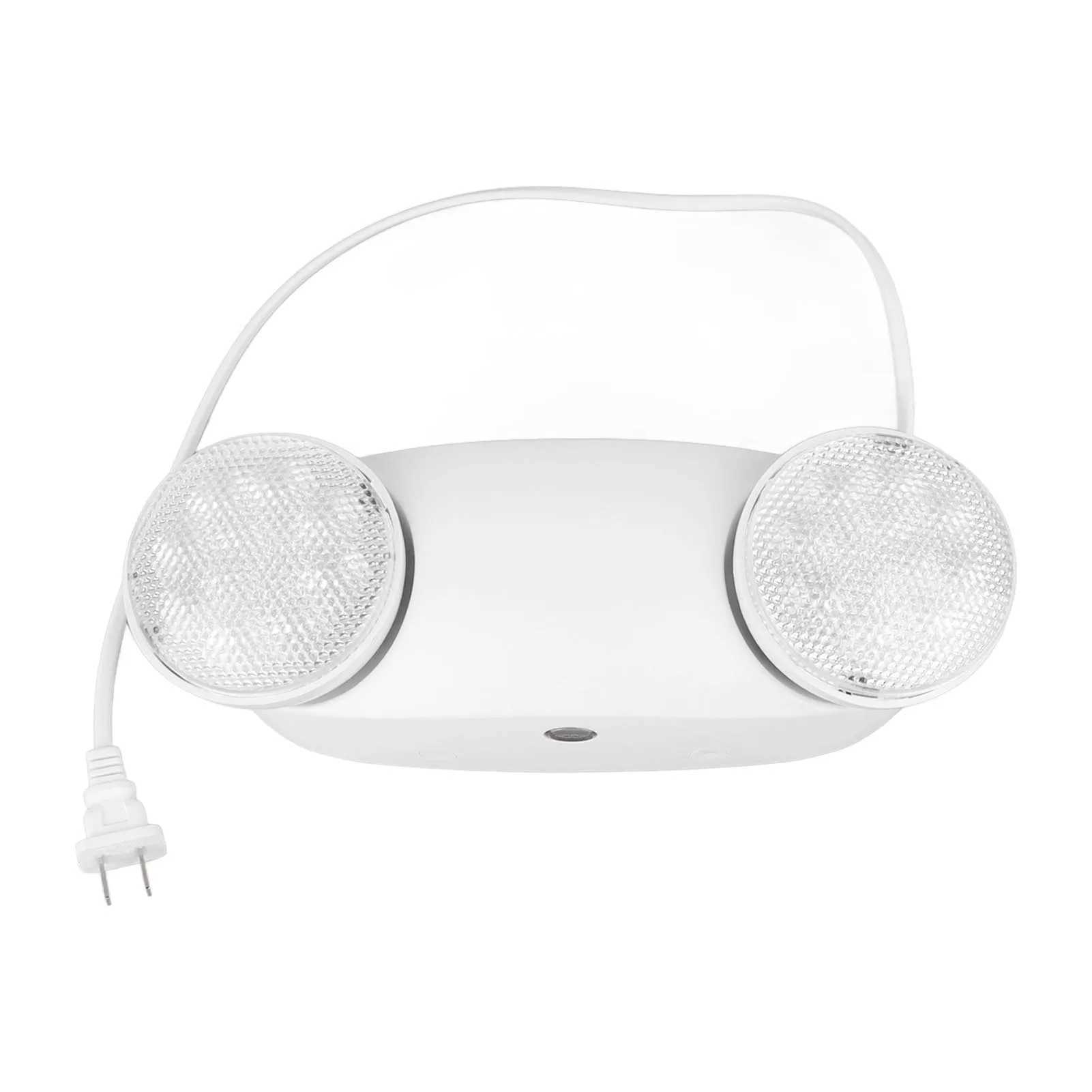 ZK20 Emergency Light with 2 LED Lamps Commercial Emergency Light Emergency Lighting Fixture 1800mAh Battery C250925