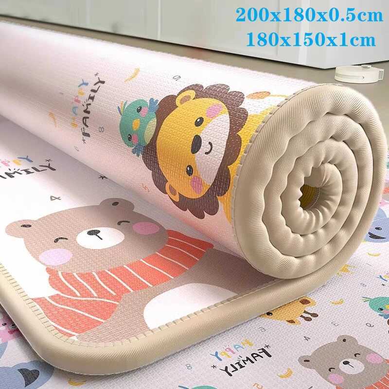 5 sizes to choose Baby Crawling Play Mats Nontoxic Highquality EPE Baby Activity Gym Carpet Baby Game Childrens Safety Rug C250926