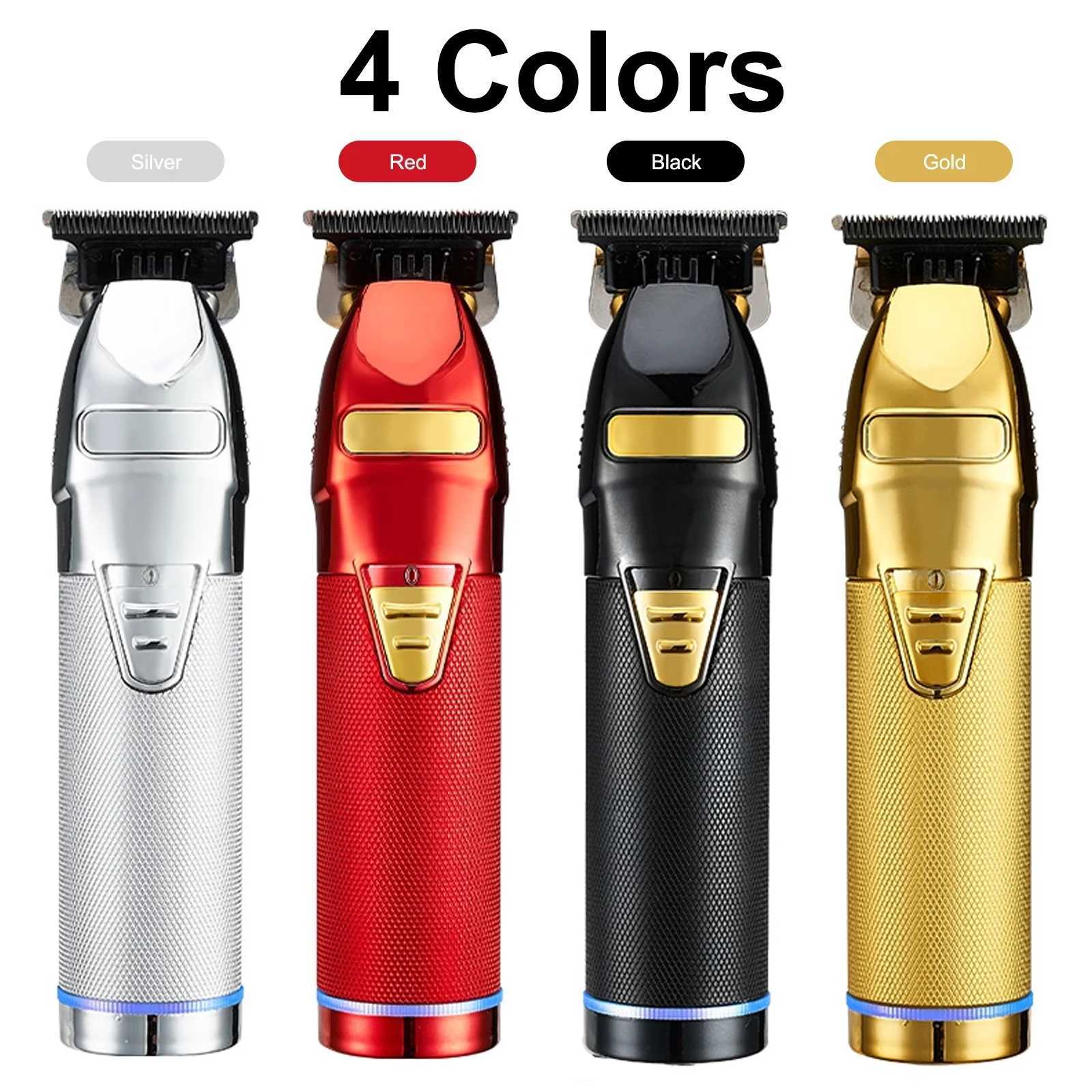 Professional Hair Trimmer For Men Barber Rechargeable Hair Clipper Cordless Hair Cutting Powerful Machine Hair Beard Trimmer R250926