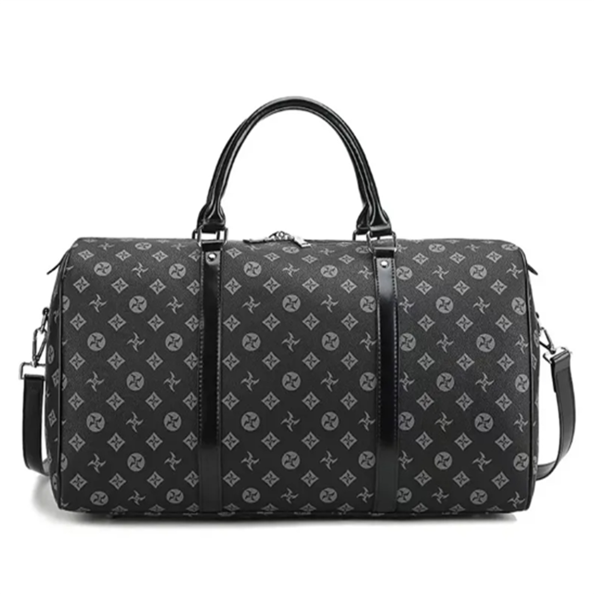 Top Quality New Duffle Bag Women Hand Lage Travel Men Pu Leather Handbags Large CrossBody Bags Totes Purse Y260225