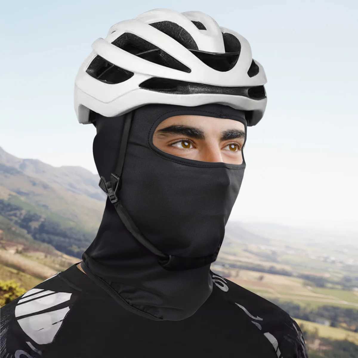Motorcycle Balaclava Quickdrying Full Face Mask AntiUV Motocross Motobike Racing Helmet Liner Windproof Scarf MTB Headgear Men Z250926