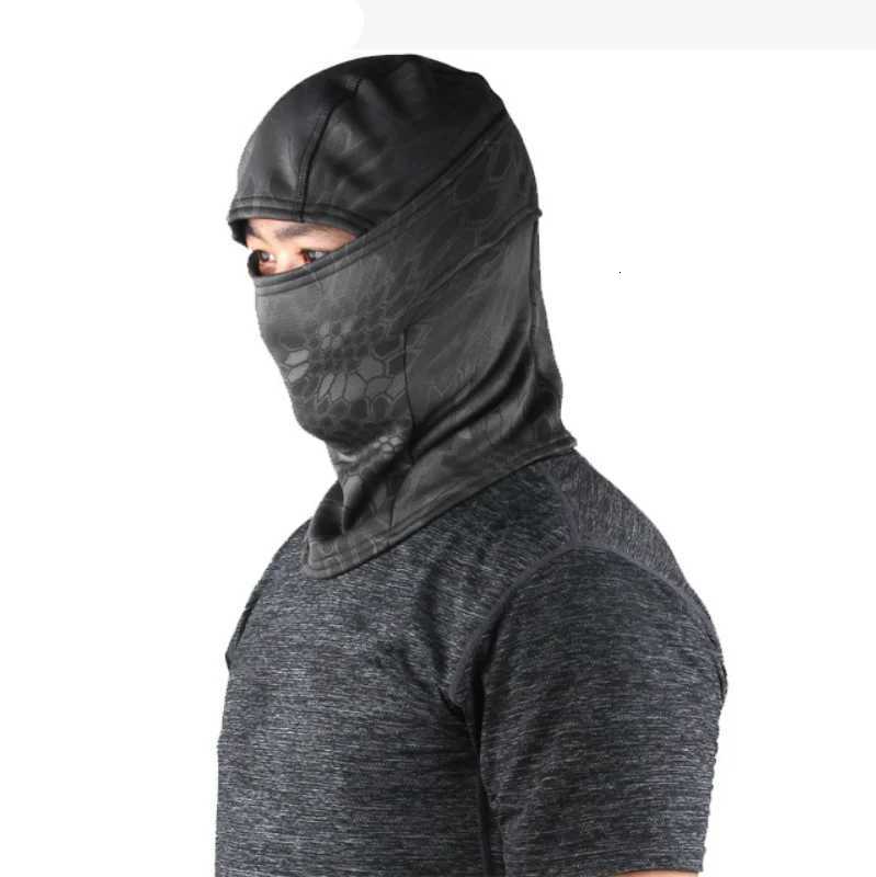 Winter Fleece Camouflage Balaclava Outdoor Hunting Cycling Hiking Skiing Scarf Face Mask Windproof Blaclava for Men Z250926