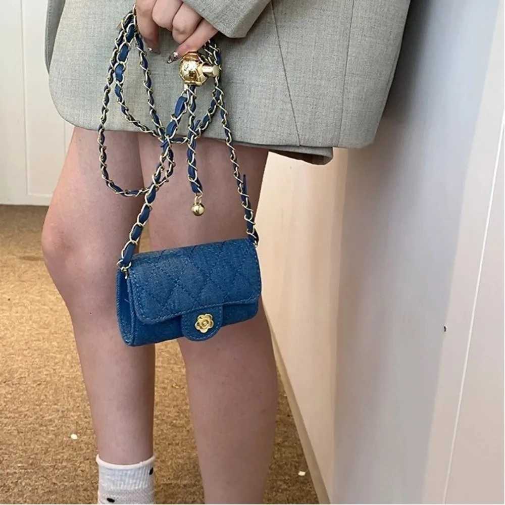 Portable Mini Shoulder Bag PU Leather Korean Version Womens Bag Solid Color Chain Strap Crossbody Bag Women Z250926