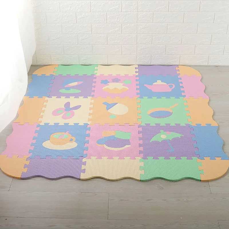 Baby Play Carpet EVA Foam Puzzle Carpet Childrens Educational Toys Baby Indoor Play Mat Bedroom Floor Decoration C250926
