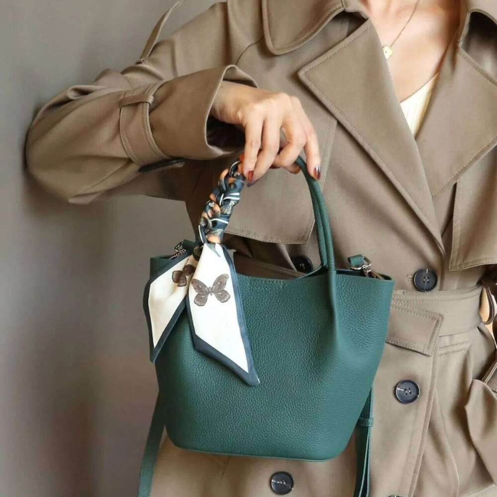 Layer Cowhide Shoulder Women Large Capacity Crossbody Tote Simple Designer Bag suotong2509