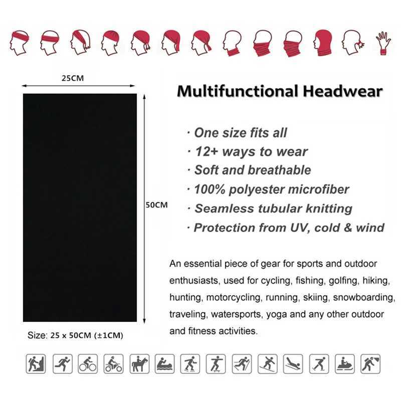 Breathabale Neck Gaiters for Men Women Dustproof Quickdry Solid Color HeadScarf for Hiking Cycling Fishing Face Shield Bandana Z250926