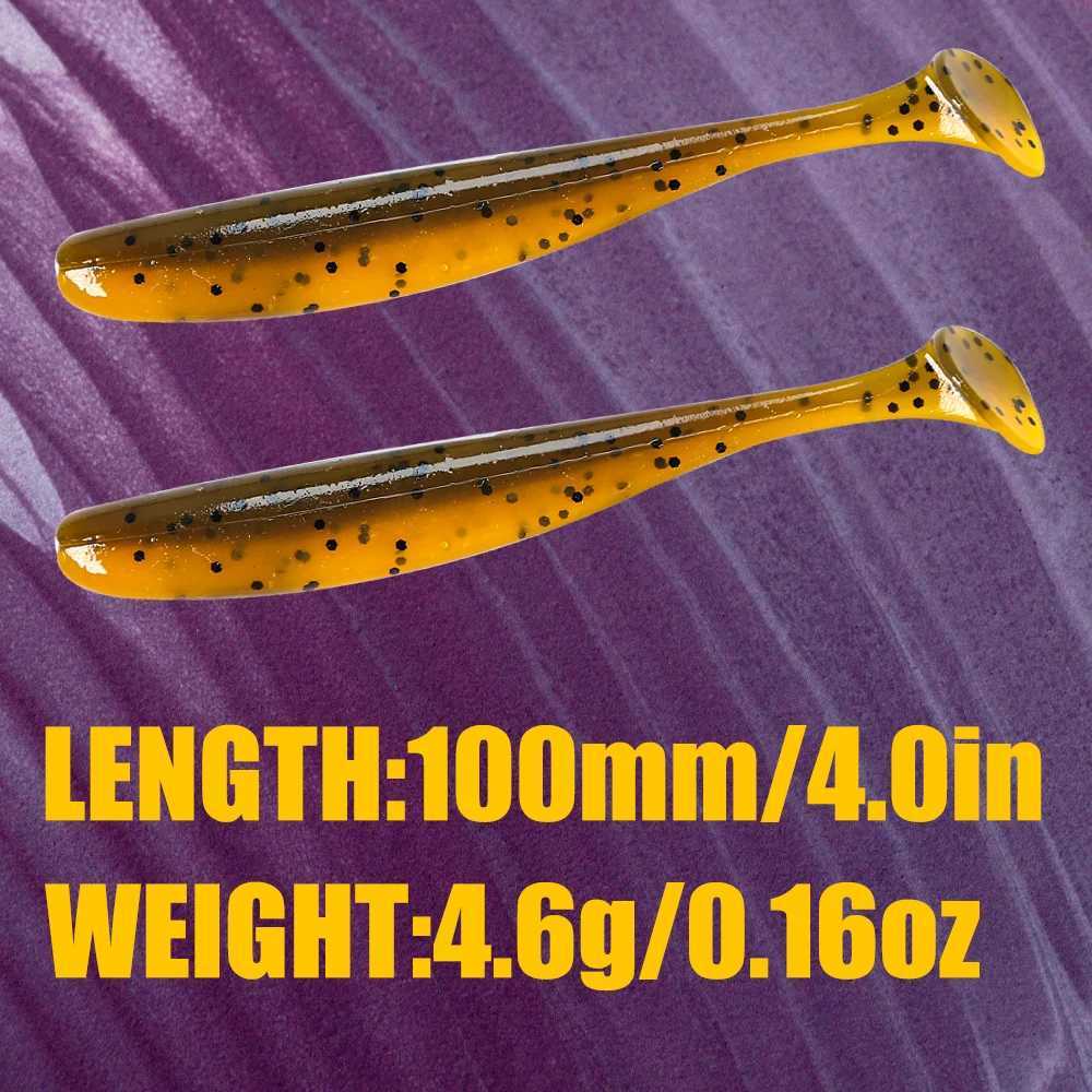 BU Easy Shiner Soft Bait 100mm Big Trout Baits Lure Wobbrs Iscas Artificial Pesca Silicone plastic Swimbait W250926