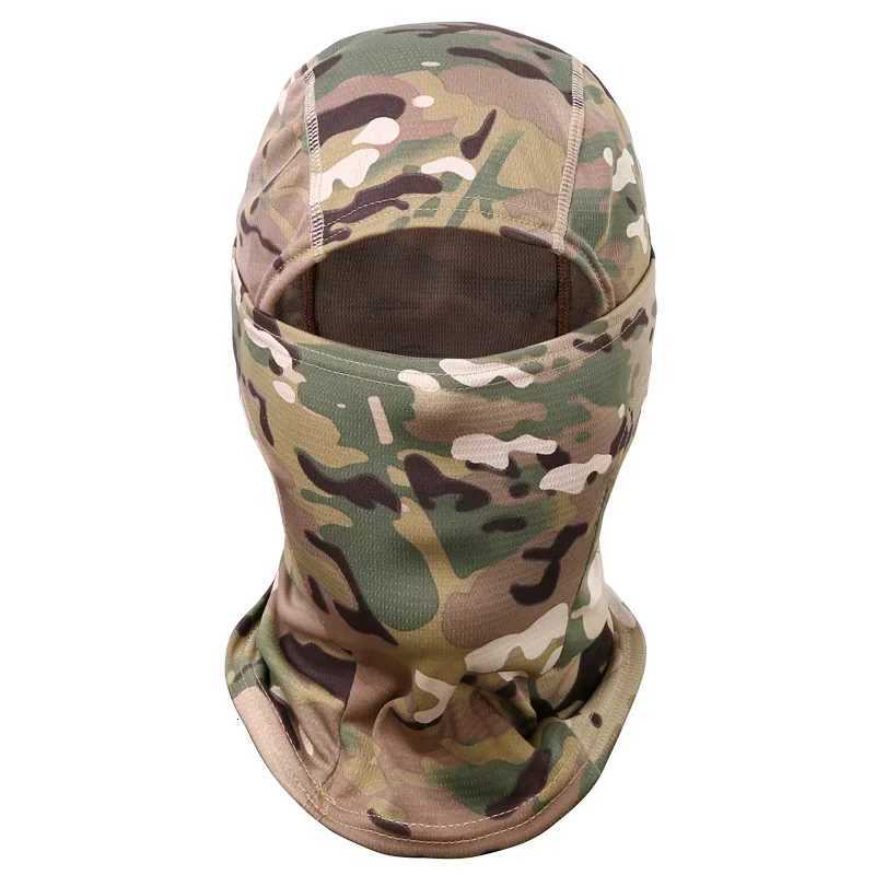 Motorcycle Balaclava Moto Full Face Mask Windproof Skiing Head Masks Tactical Motocross Cycling Biker Hood Men Helmet Summer Z250926