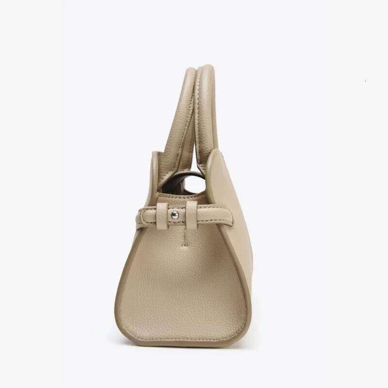 New Designer Handbag with Crossbody Strap, Solid Color Shoulder Bag, Small Totes for Ladies