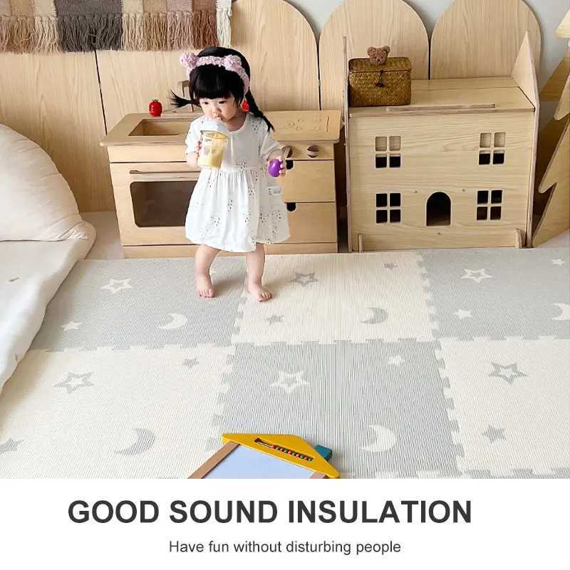 Baby PE Foam Play Mat 60x60x2CM Childrens Puzzle Carpet In Childrens Room Activities Mat For Baby Ins Wind Kids Pad 2CM Thick Y250926