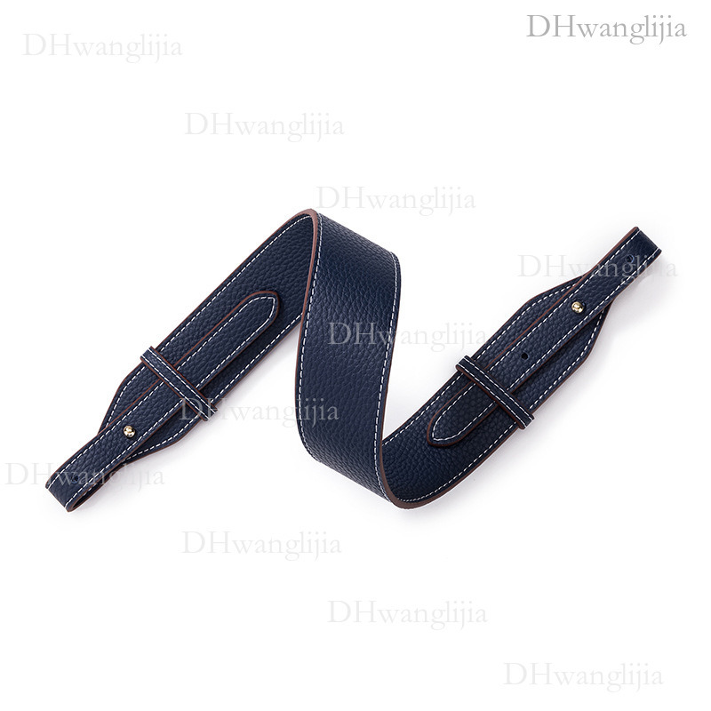 DH Luggage Accessories New Style Lychee Pattern Wide Lindy Basket Special Fashion Short Single Shoulder Underarm Bag Strap