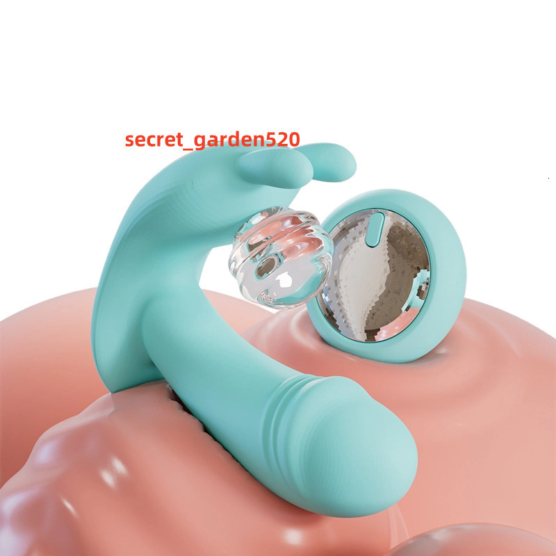 Female External Insertable Wearable Vibrator Orgasm Flirting Vibrating Stick Adult Sex Toys for SelfPleasure