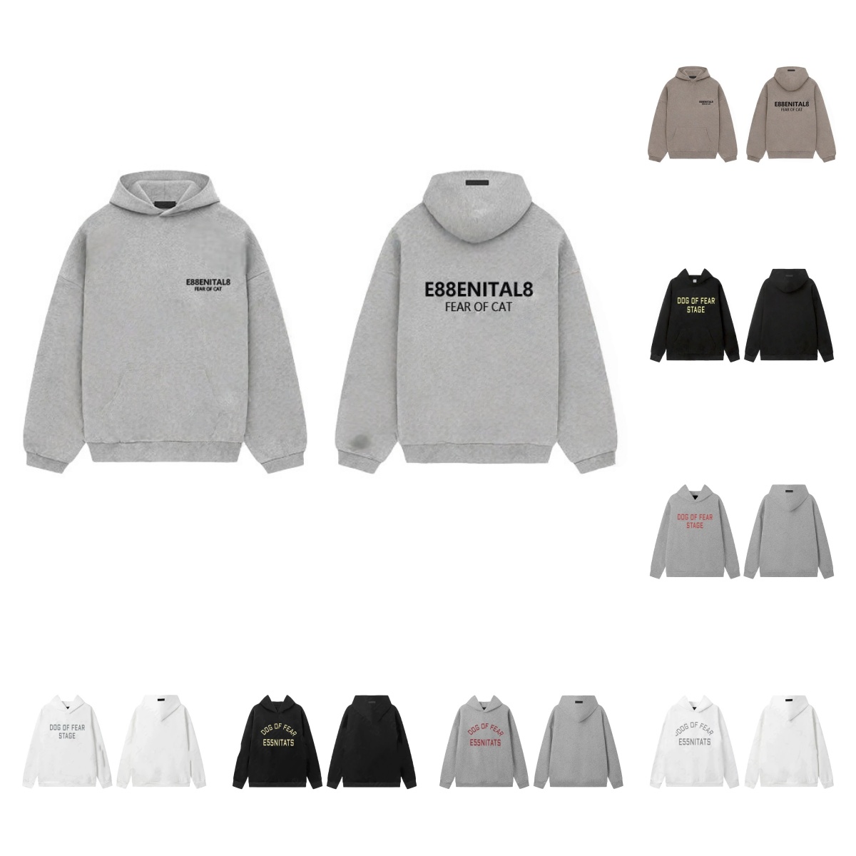 essential hoodie designer mens hoodie designer classic mens designer hoodie High-Quality luxury mens and womens hoodie casual loose coat cotton long sleeve hoodie