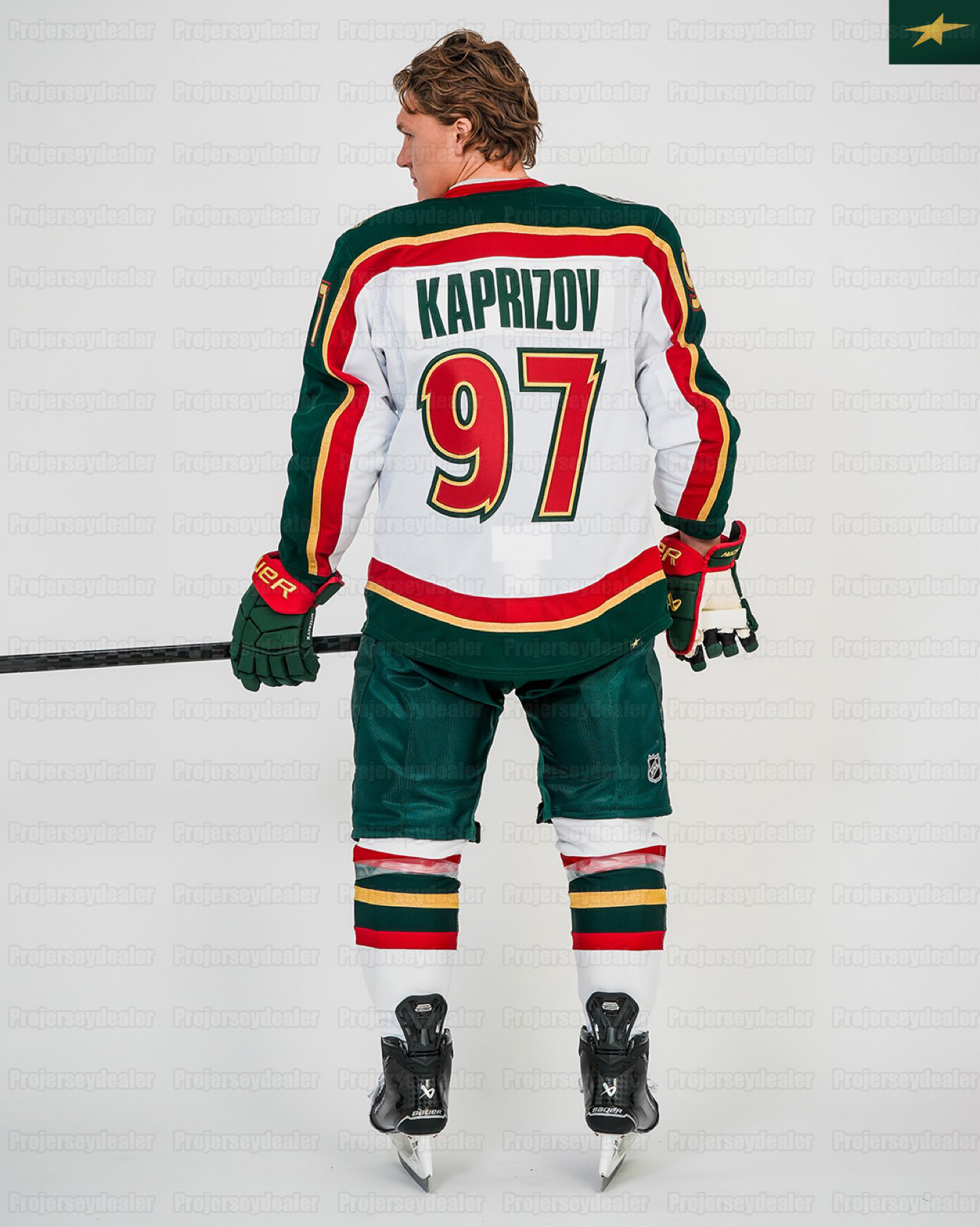 Custom 2025-26 Home Hockey Jerseys Kirill Kaprizov Marc-Andre Fleury Matt Boldy Marcus Foligno Marco Rossi Mats Zuccarello Brock Faber Vladimir Tarase