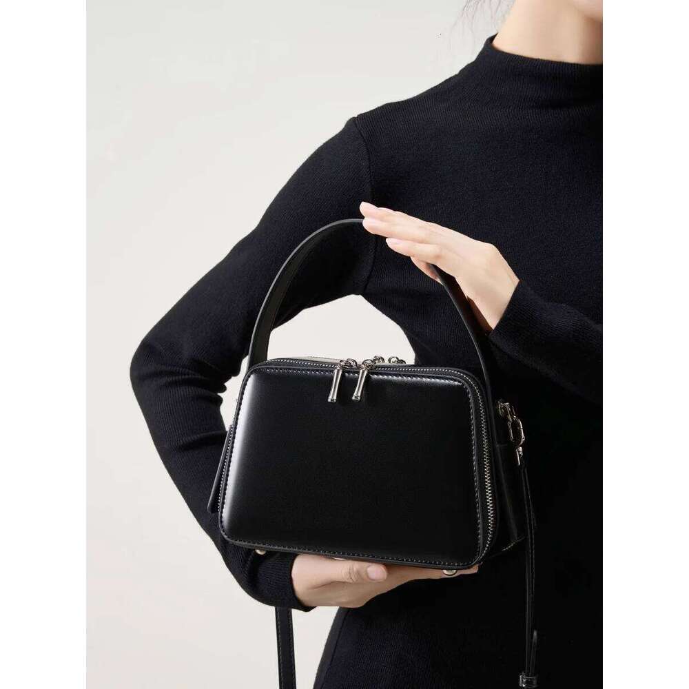 underarm cowhide Genuine leather handbags women vintage shoulder bag female crossbody bags high quality