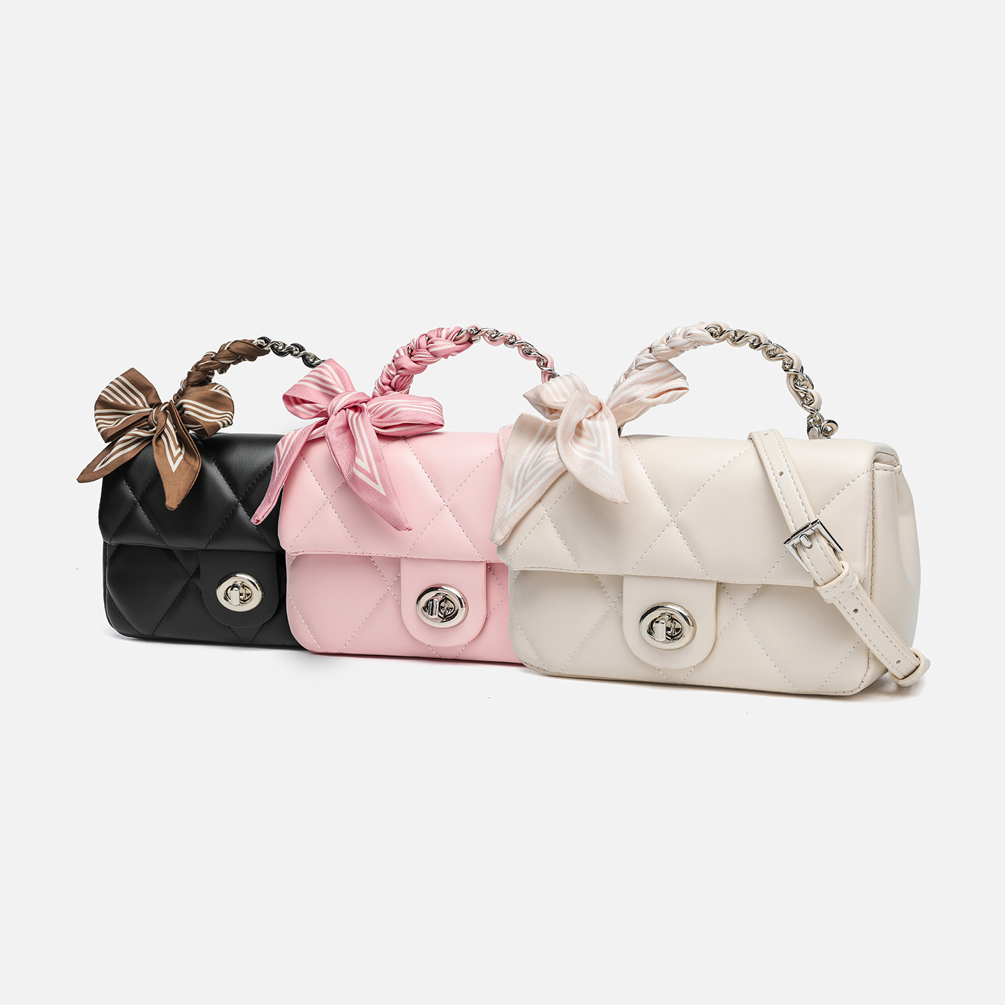 New designer bag fashion trend versatile small square bag women 2025 summer new chain shoulder messenger bag ling