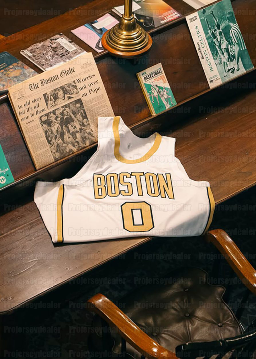 Custom Jersey 2025-26 Championship-Inspired City Jayson 0 Tatum 7 Brown 42 Horford Derrick 9 White