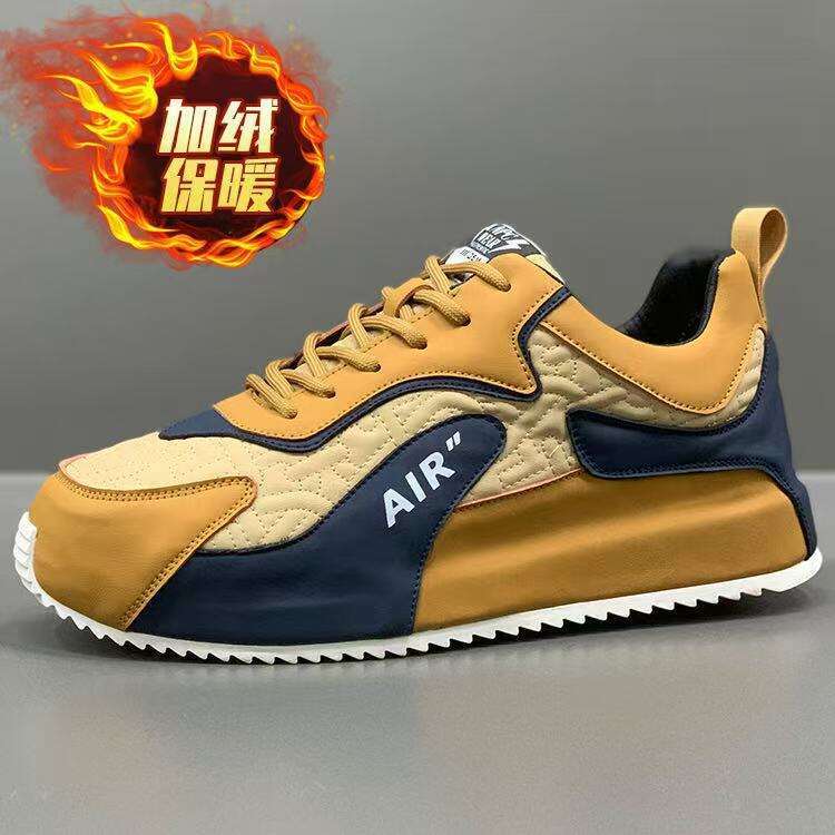 White Sole Thick Winter Increasing Lightweight Casual New 10 Autumn Height Versatile Men's Sneakers Trendy Brand Internet Celebrity Shoes be