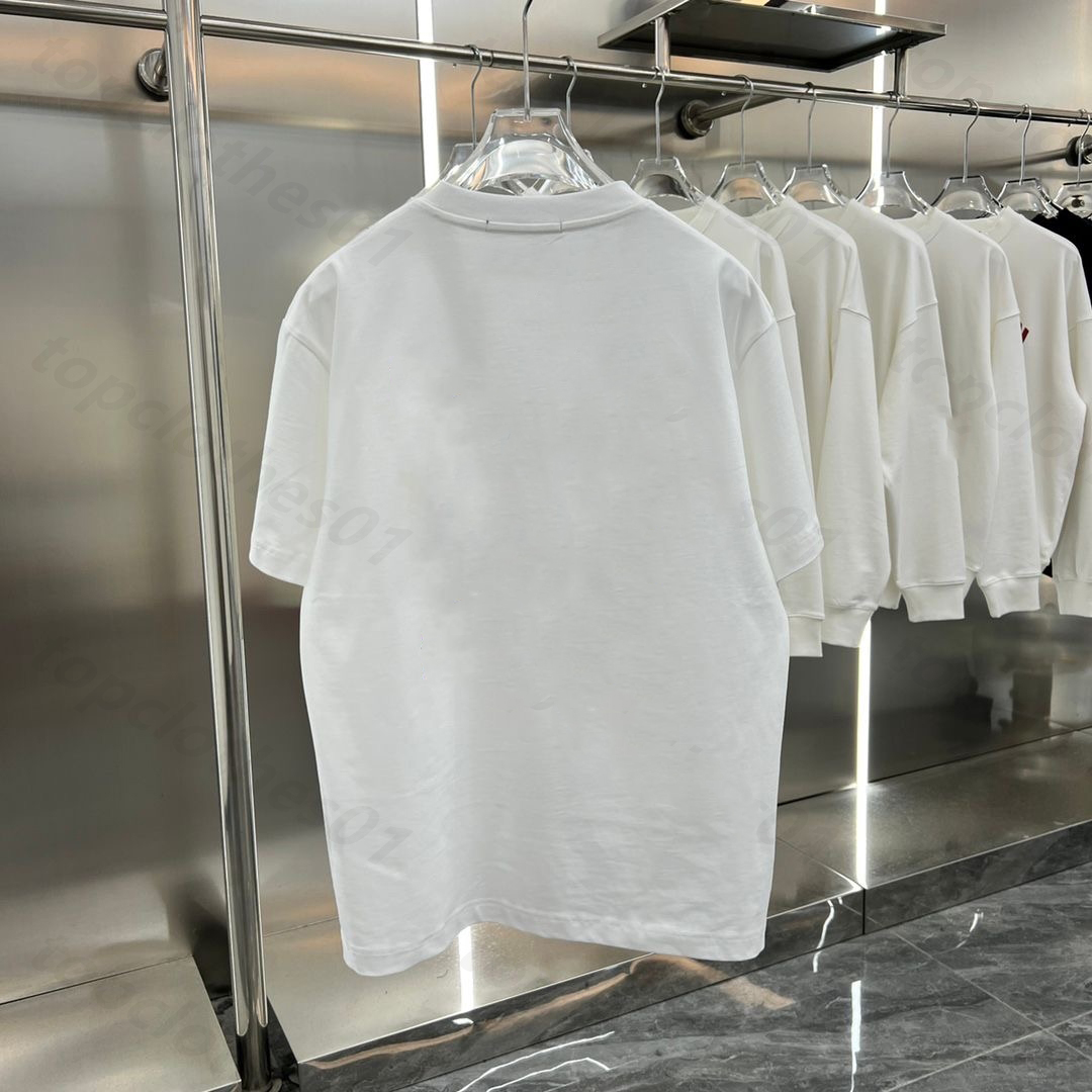 5A 2025 Designer Men's and Women's T-shirts classic pattern t-shirts men's shirts retro printed skull short sleeves shirts tee washed old cotton short sleeves