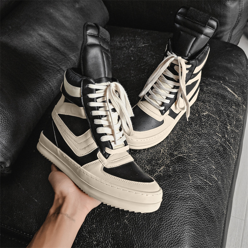 Designer shoes New High Street High-top Men's Shoes Sports Casual Sneakers