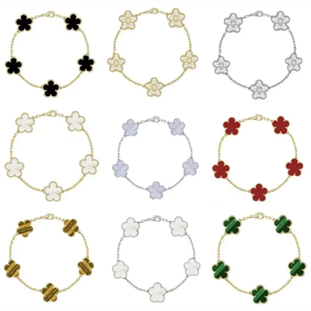 Designer Bracelets High Quality Agate Charm Bracelets Fashionable Luxury Jewelry for Women and Men - Classic Luxury Wedding & Party Accessories