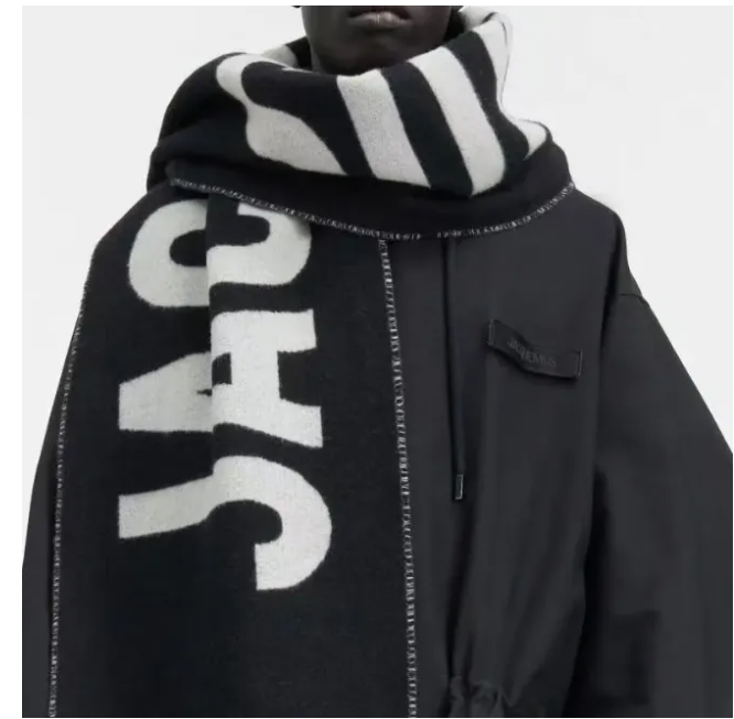 Designer scarf Wool fringe scarf cashmere thick shawl Thickened Warm Scarf 100 Virgin wool Autumn Winter scarf Black pink Cream scarfs 35x185cm