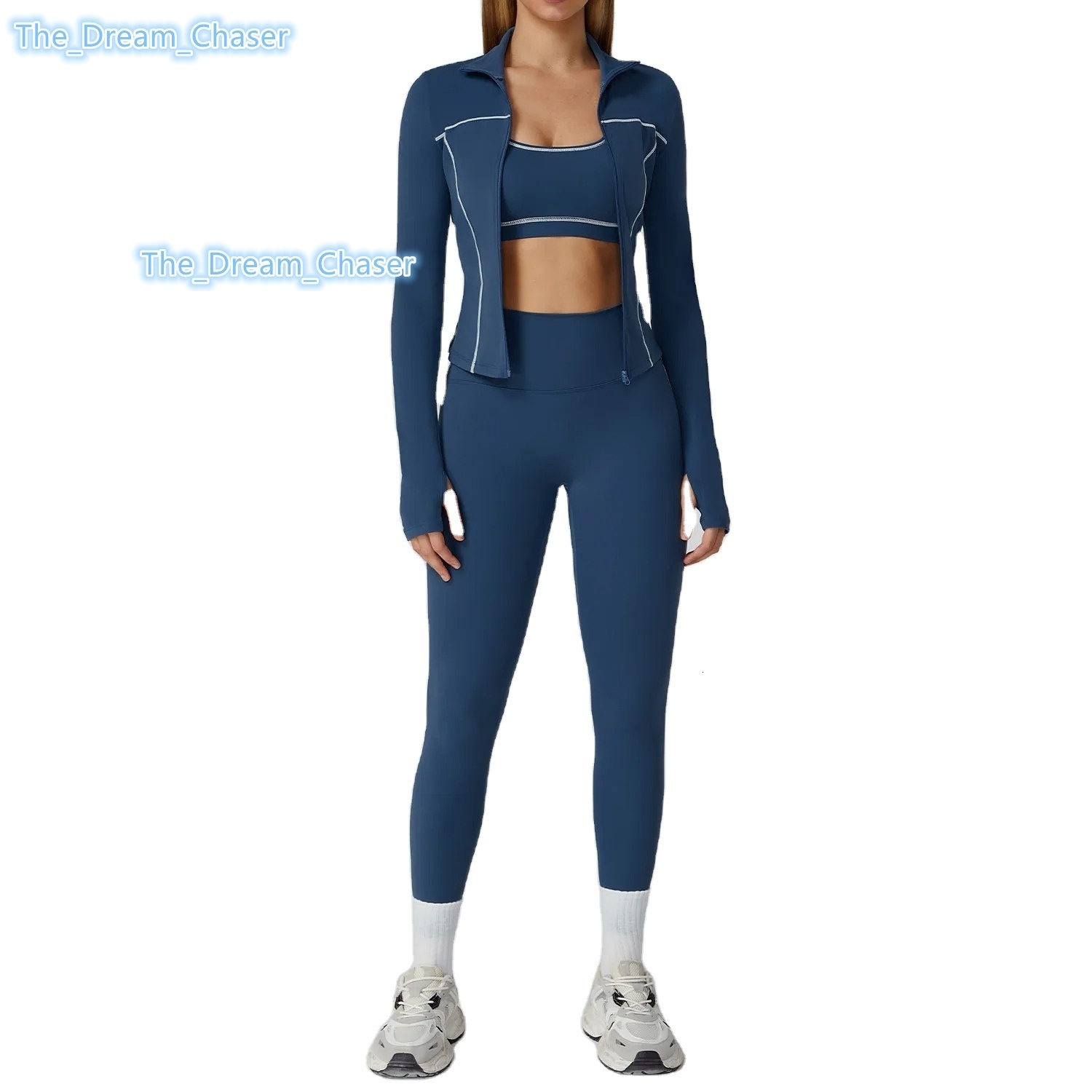 23pcs Womens Yoga Set Sports Outfits Including Fitness Tracksuit Gym Legging Long Sleeved Bra Yoga Suit Sportswear for Workout