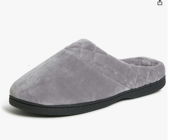 Super Soft Plaid Memory Foam Slippers ddmymarket